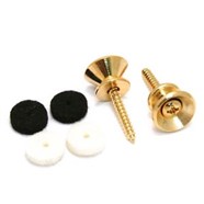 Pure Vintage Strap Buttons - Gold