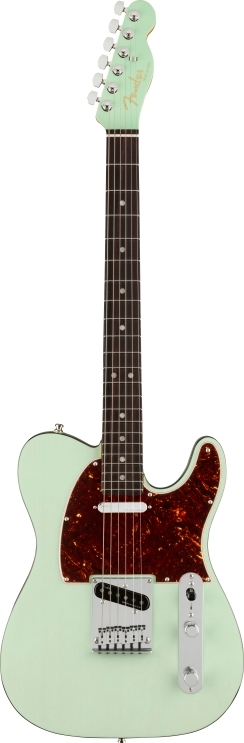 American Ultra Luxe Telecaster® - Transparent Surf Green