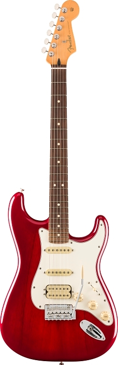 Player II Stratocaster® HSS - Transparent Cherry Burst (Chambered)