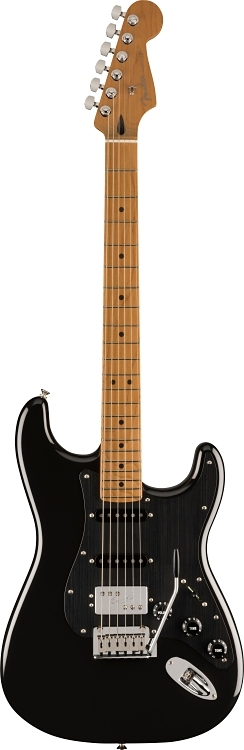 Limited Edition Player Plus Stratocaster® HSS, Roasted Maple Neck, Black - 