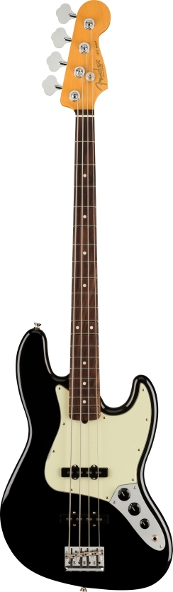 American Professional II Jazz Bass® - Black