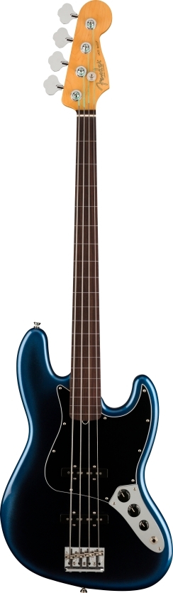 American Professional II Jazz Bass® Fretless - Dark Night