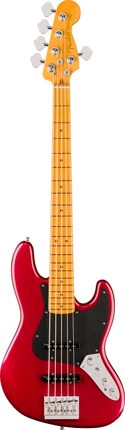 American Ultra II Jazz Bass® V - Sinister Red