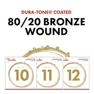 80/20 Dura-Tone® Coated Acoustic Guitar Strings - 