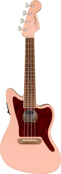 Fullerton Jazzmaster® Uke - Shell Pink