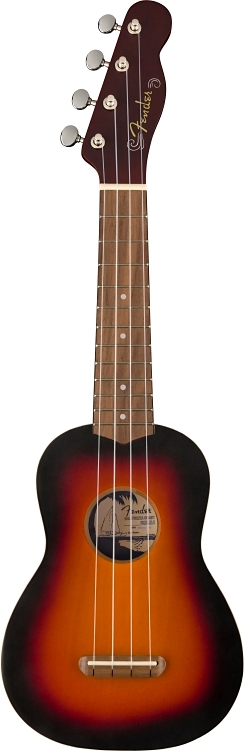 Venice Soprano Ukulele - 2-Color Sunburst