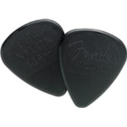 Nylon Picks, 351 Shape - 12 Pack - Black