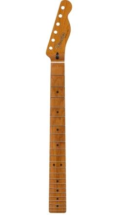 50's Modified Esquire Neck, 22 Narrow Tall Frets, 9.5", U Shape, Roasted Maple - 