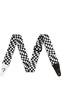 Wavy Checkerboard Polyester Strap - 