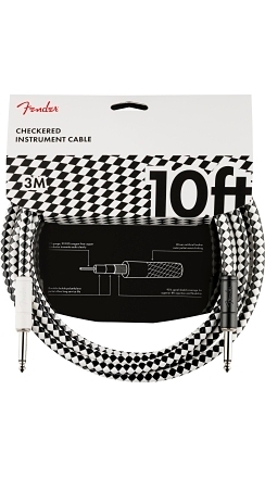 Pro 10' Checkboard Instrument Cable - 