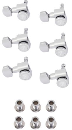 Locking Stratocaster®/Telecaster® Tuning Machine Set - Left-Handed - 