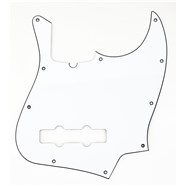 10-Hole Contemporary Jazz Bass® Pickguards - White