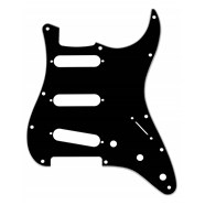 11-Hole Modern-Style Stratocaster® S/S/S Pickguards - Black