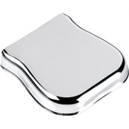 Pure Vintage Telecaster® Ashtray Bridge Cover - Chrome