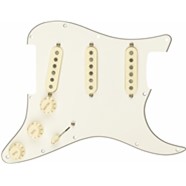 Pre-Wired Strat® Pickguard, Custom Shop Fat 50's SSS - Parchment