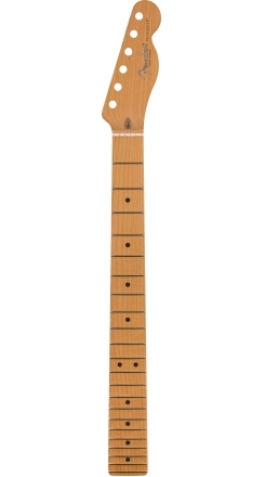 American Pro II Tele Neck, 22 Narrow Tall Frets, 9.5", Roasted Maple - 