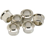 Vintage-Style Tuning Machine Bushing Set - Chrome