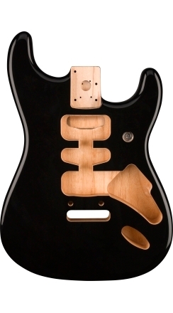 Deluxe Series Stratocaster® Alder Body, Black - 