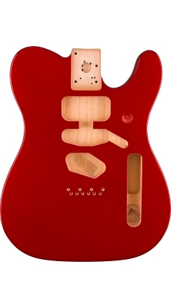 Deluxe Series Telecaster® Alder Body - Candy Apple Red