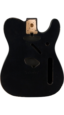 Road Worn® 50's Telecaster® SS Alder Body, Black - 