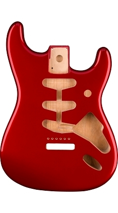 Classic Series 60's Stratocaster® SSS Alder Body Vintage Bridge Mount - Candy Apple Red - 