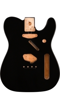 Classic Series 60's Telecaster® SS Alder Body Vintage Bridge Mount - Black - 