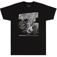 Fender Stratocaster™ 70th Anniversary, Tee - Black