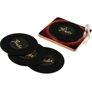 Fender™ Sunburst Turntable Coaster Set - 