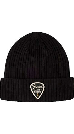 Fender® Pick Patch Ribbed Beanie - 