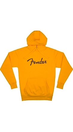 Fender® Spaghetti Logo Hoodie, Butterscotch Blonde - Butterscotch Blonde