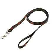 Fender® Monogram Logo Dog Leash - Black and Red