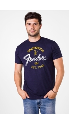 Fender® Baja Blue T-Shirt - Blue