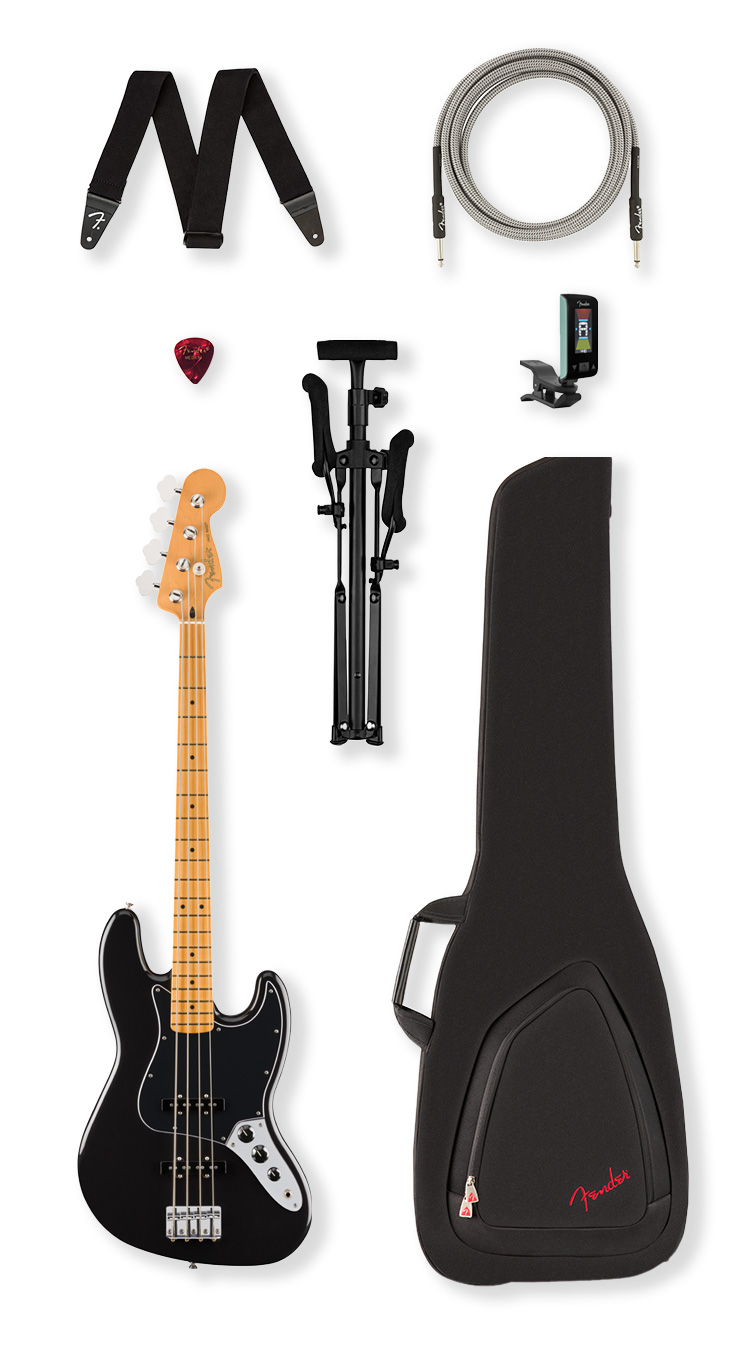 Player II Jazz Bass Bundle