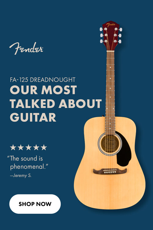 FA-125 Dreadnought
Our Most Talked About Guitar
Shop Now